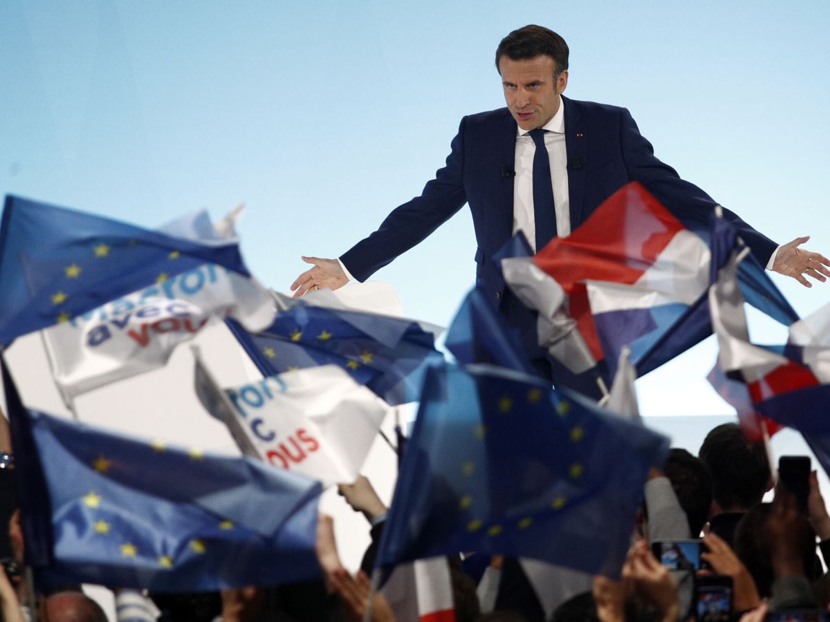 Foto: Emmanuel Macron. (EFE/Yoan Valat)