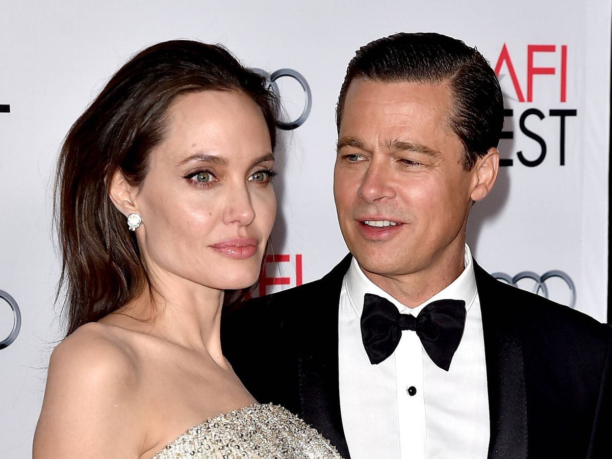 Foto: Brad Pitt y Angelina Jolie, en una imagen de 2015. (Getty)
