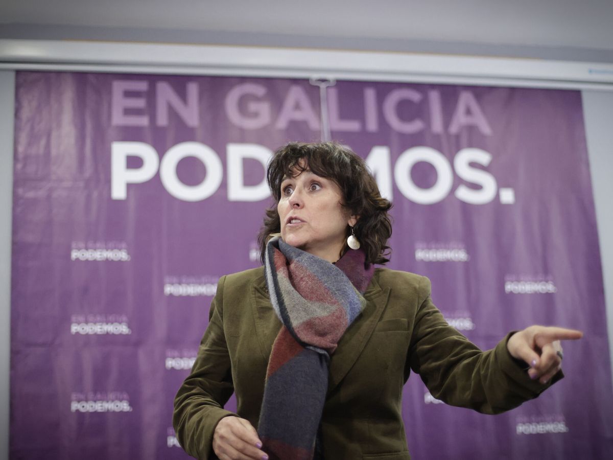 Foto: La candidata de Podemos a la Xunta de Galicia, Isabel Faraldo. (EFE/Cabalar)