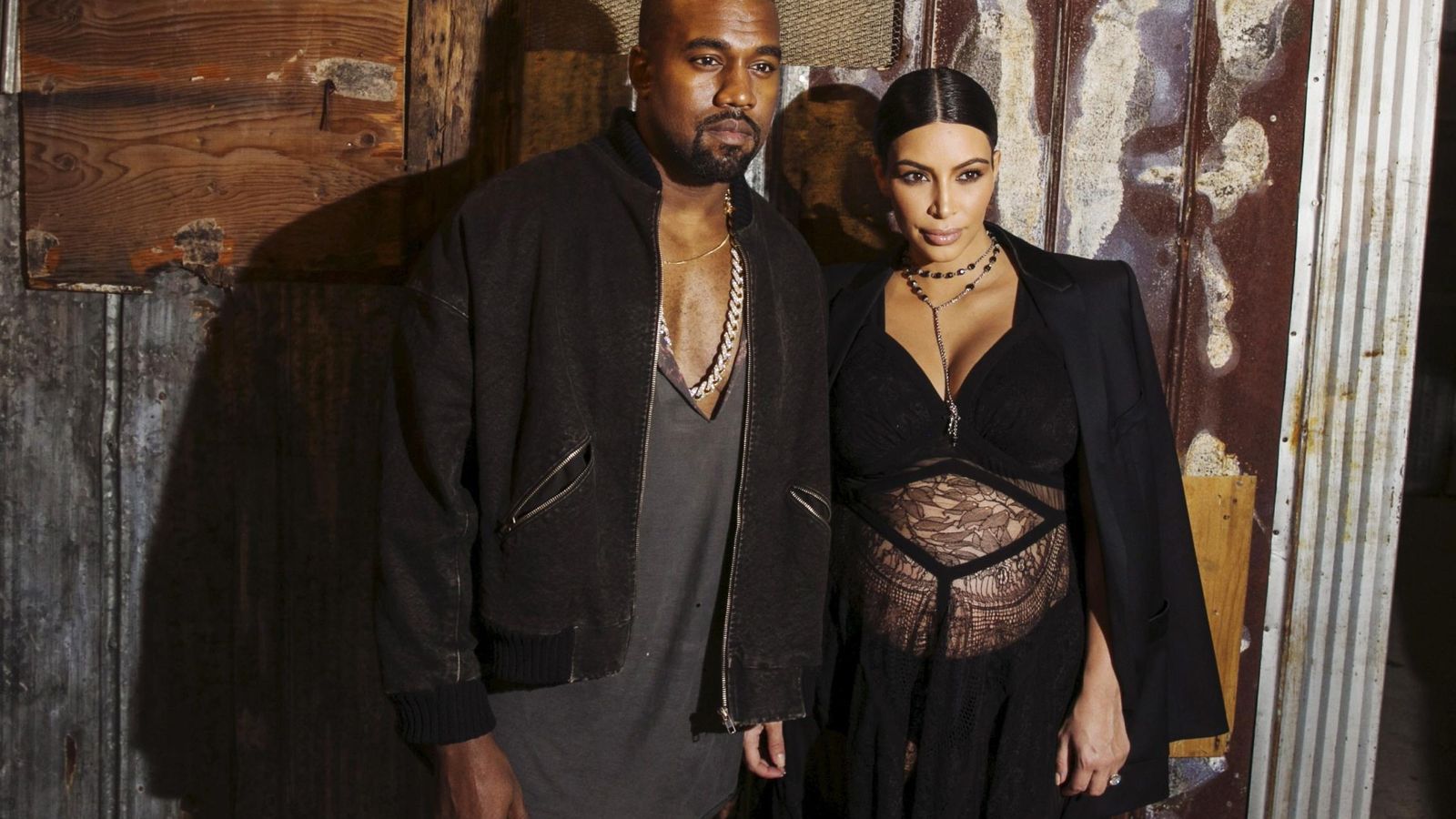 Foto: Kanye West y Kim Kardashian (Reuters)