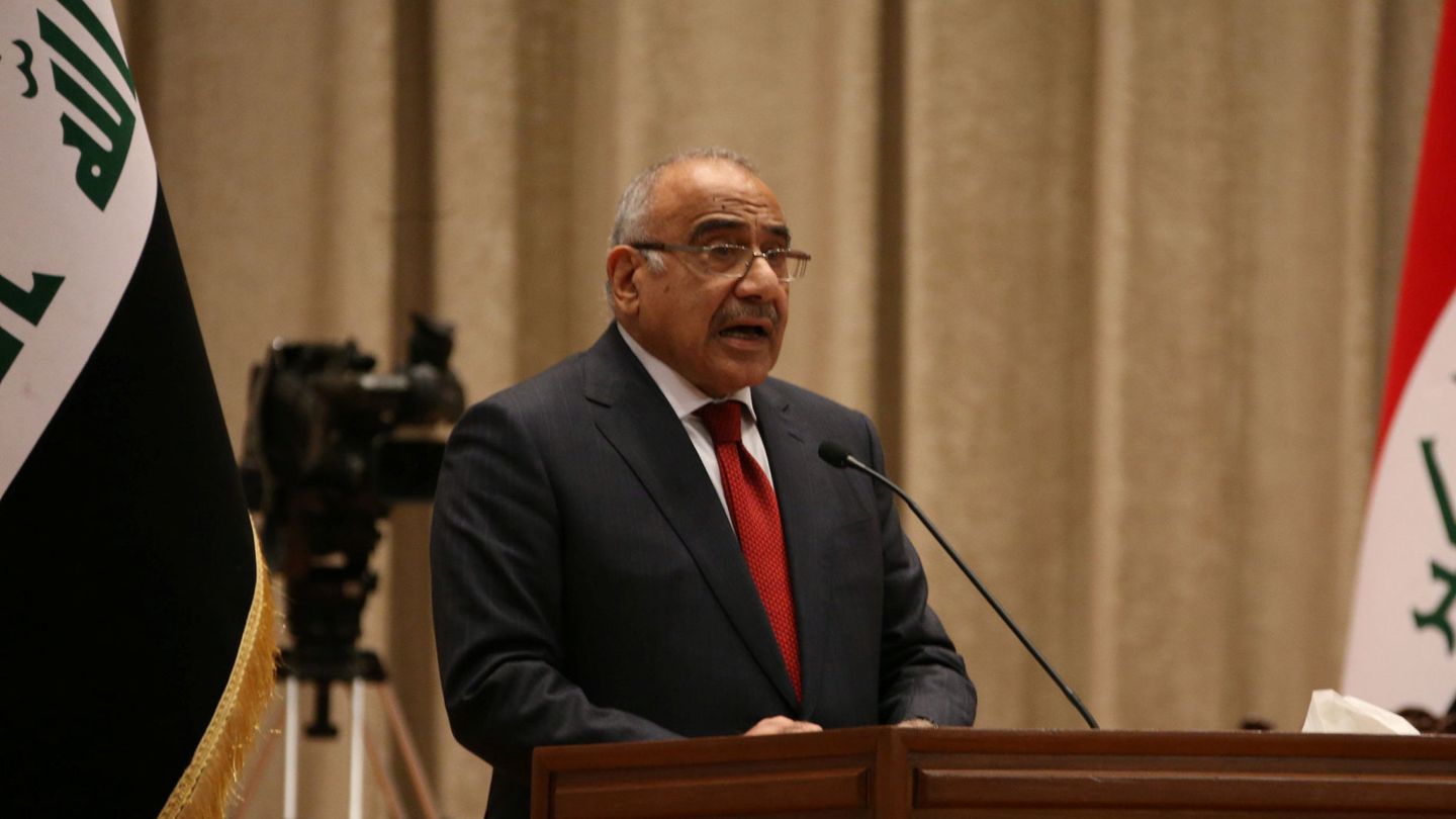 El primer ministro de Irak, Adel Abdul Mahdi. (Reuters)