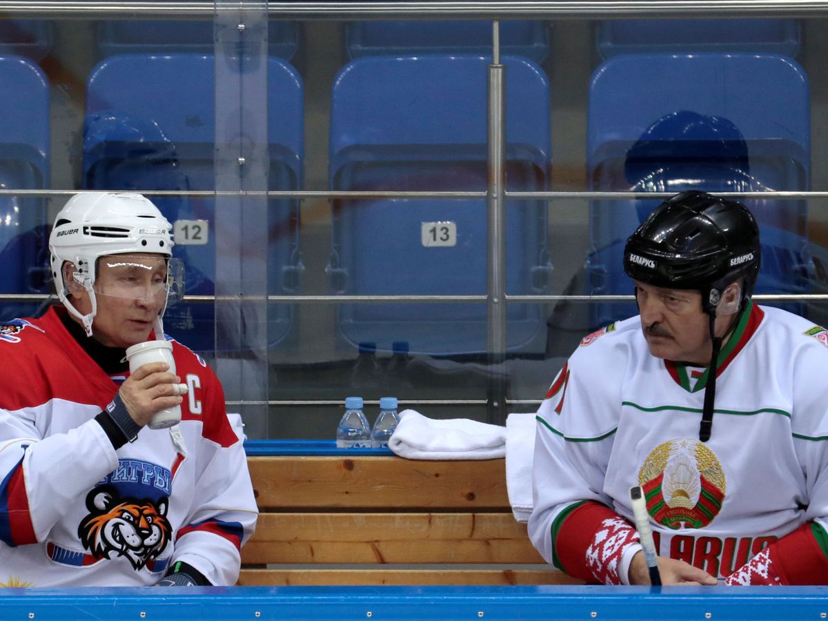 Foto: Vladímir Putin y Alexander Lukashenko. (Reuters)