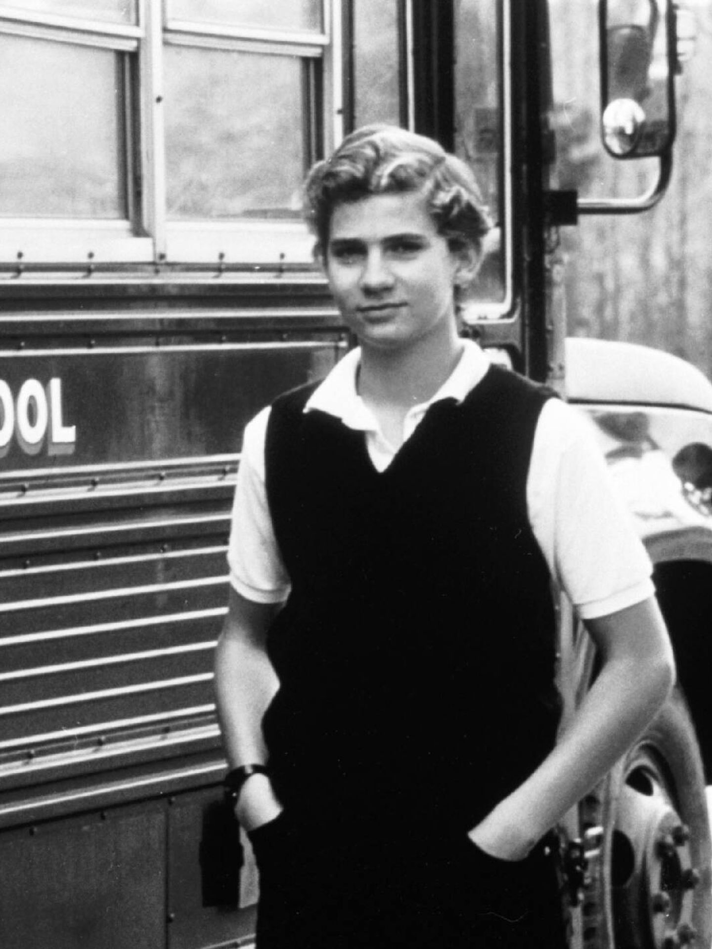 El príncipe Felipe, en el colegio Lakefield en el año 1984. (Europa Press)