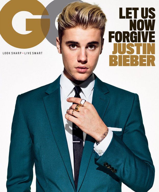 Foto: Justin Bieber en la portada de 'GQ'