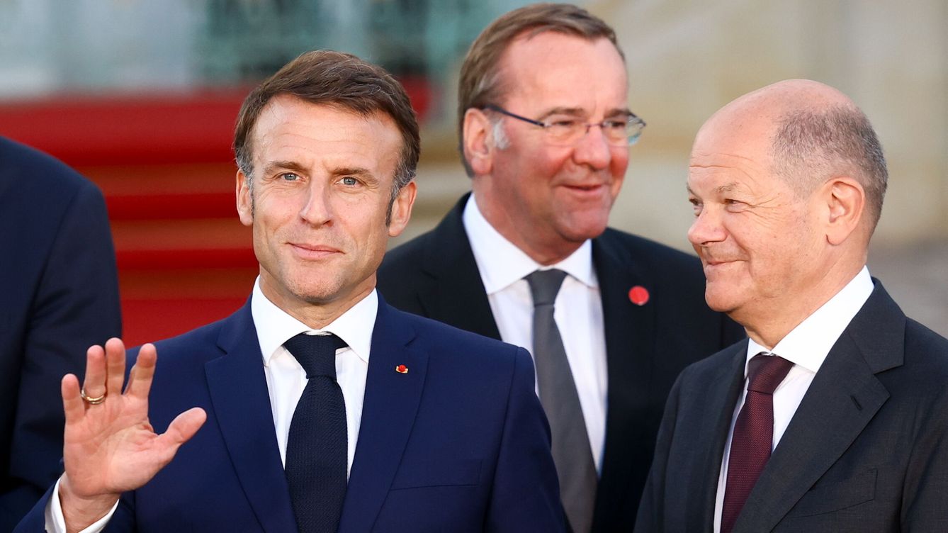 Foto: Macron y Scholz, los perdedores de estas europeas. (EFE/Filip Singer)