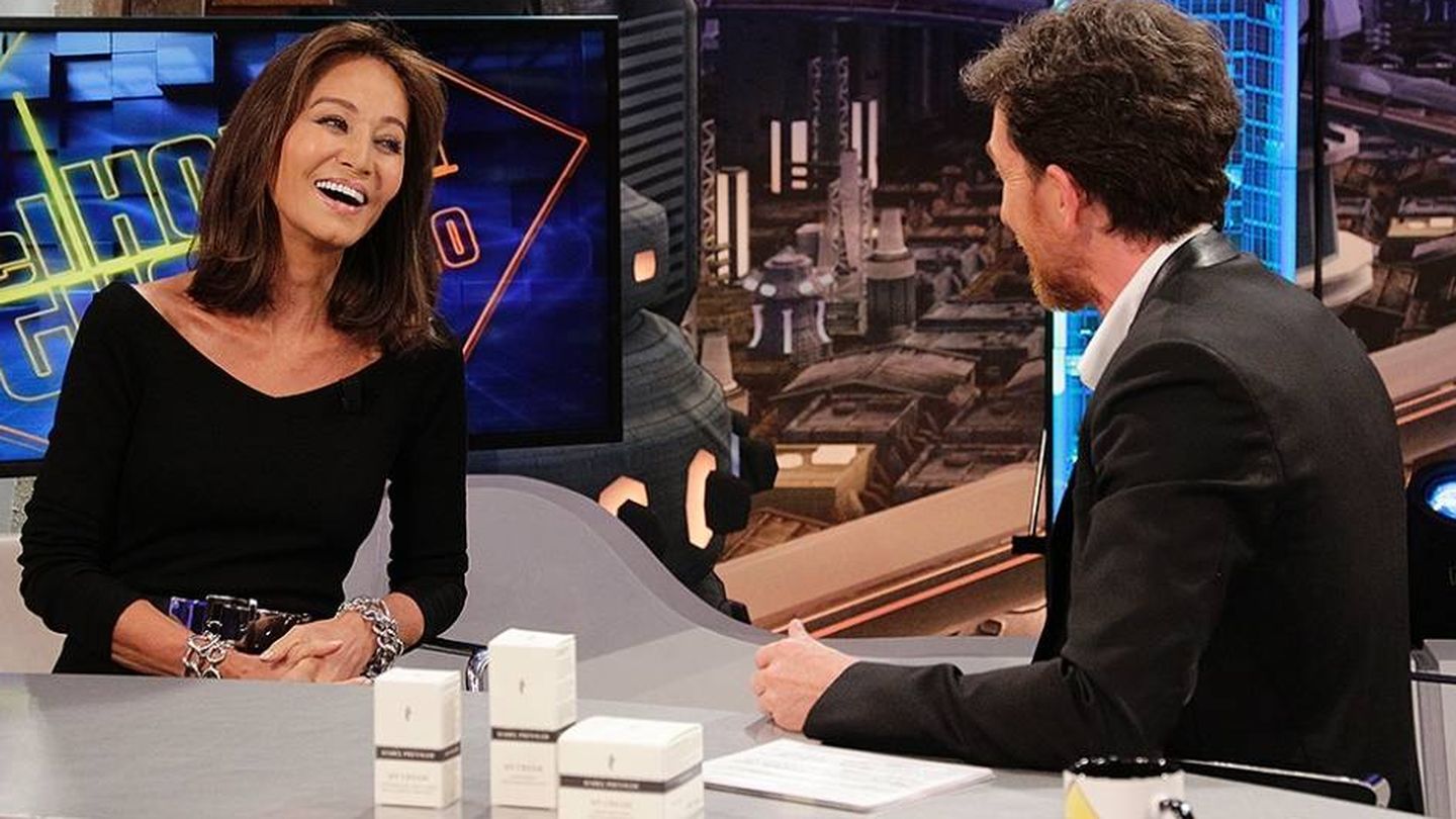Isabel Preysler y Pablo Motos en 'El Hormiguero'. (Antena 3).