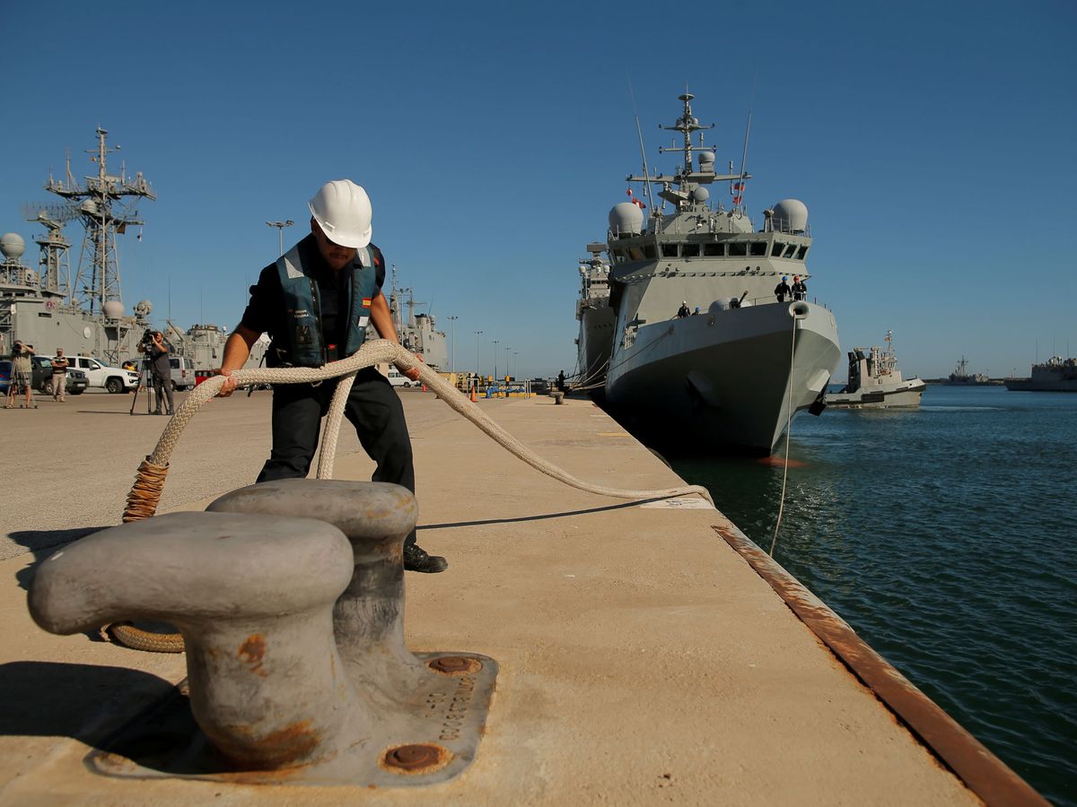 Foto: Base naval de Rota. (Reuters)