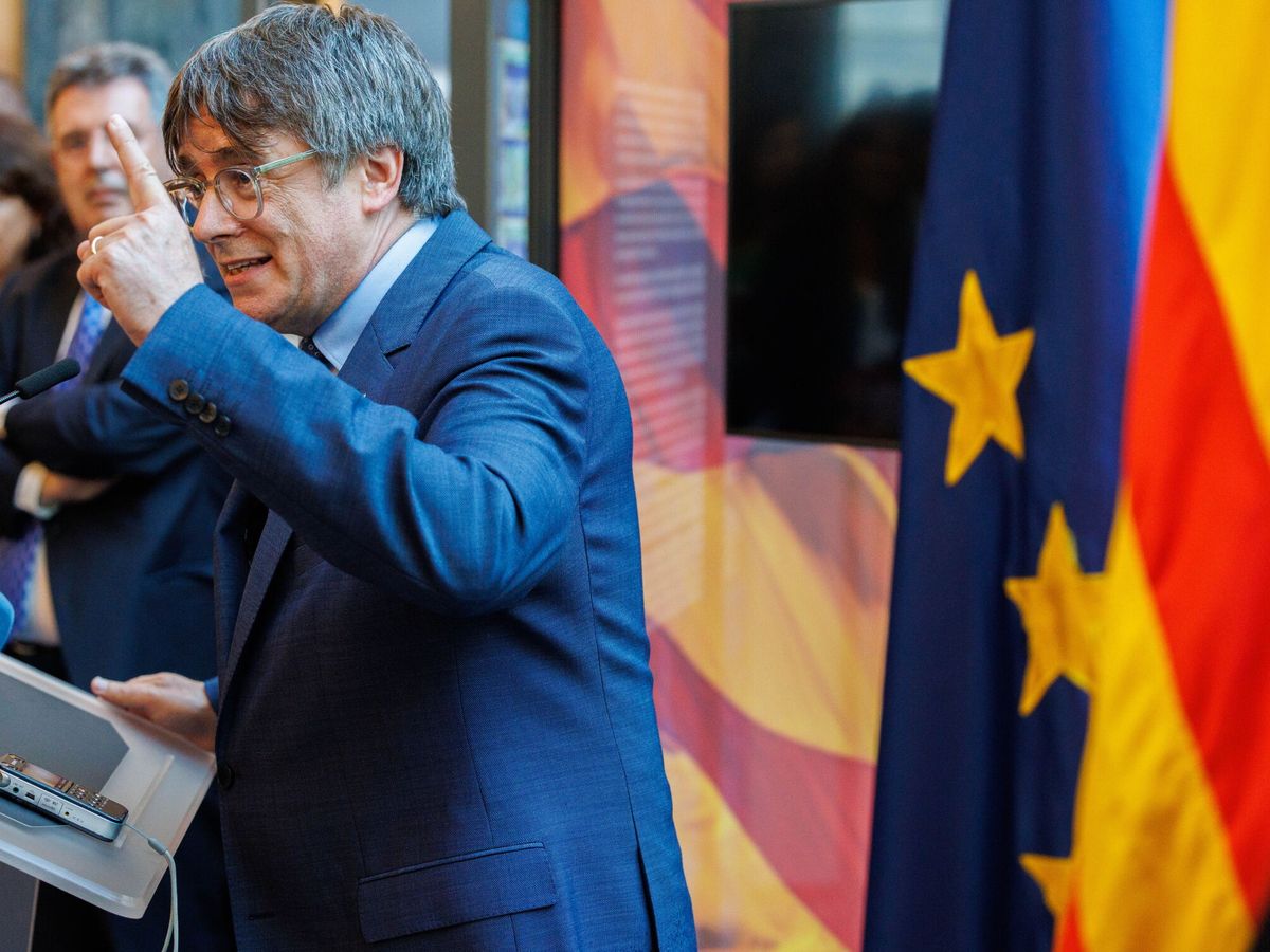 Foto: El expresidente catalán, Carles Puigdemont. (EFE/EPA/Olivier Matthys)