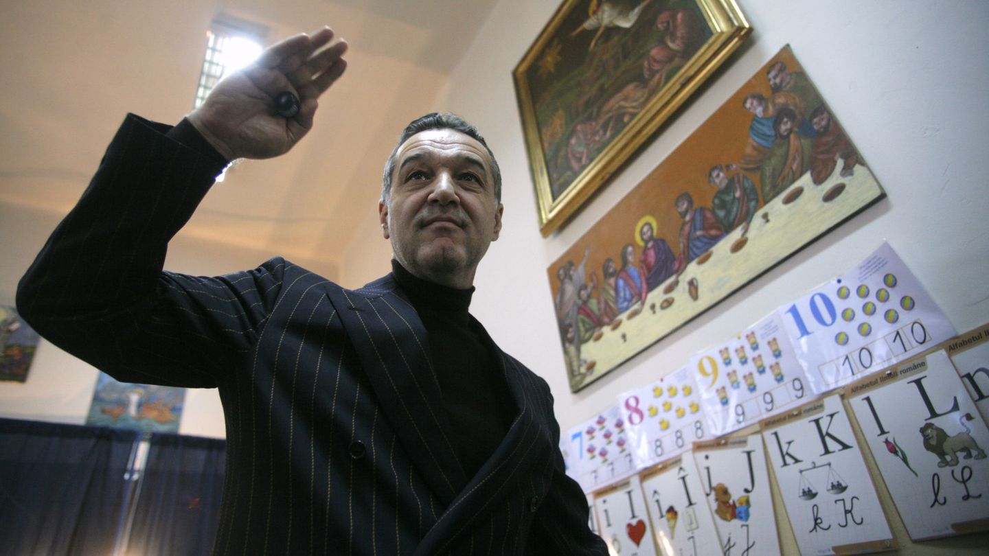 El oligarca rumano Gigi Becali. (Reuters/John Dim)