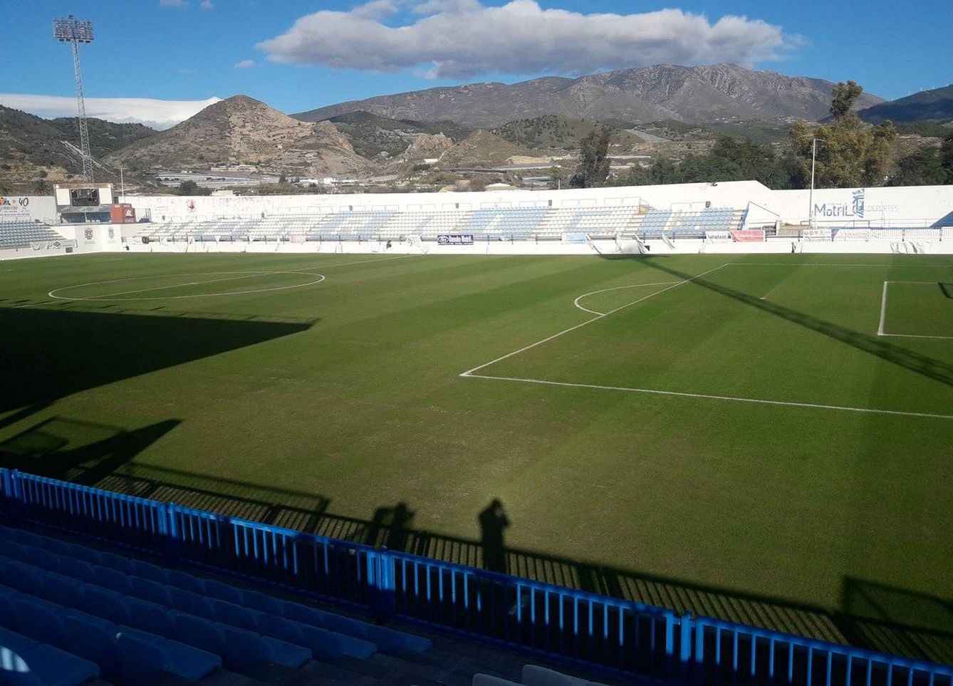 El estadio Escribano Castilla, en Motril (Motril)