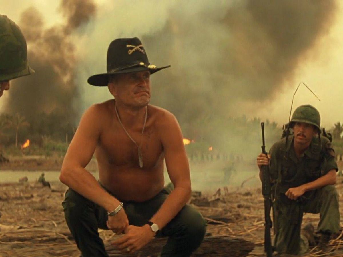 Foto: Robert Duvall se va a la Guerra de Vietnam en 'Apocalyse Now' (1979). (39 escalones)