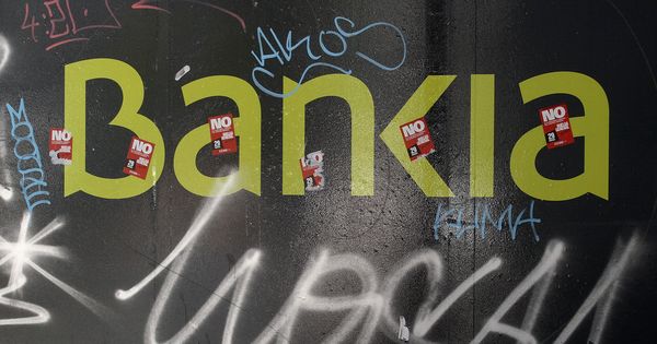 Foto: El logo de Bankia en una pared en Madrid. (Reuters)