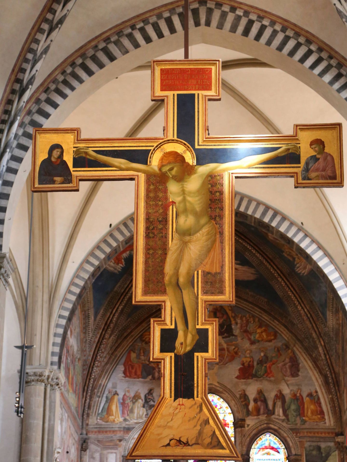 Crucifijo. Giotto. 1290-95. Santa María Novella.