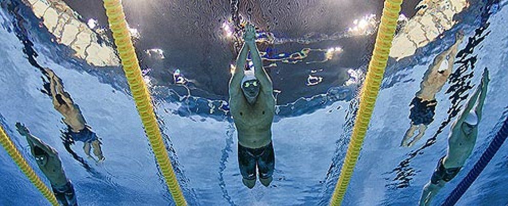 Foto: Sorpresa en los 400 estilos: Michael Phelps sucumbe ante Lochte y se queda sin medalla