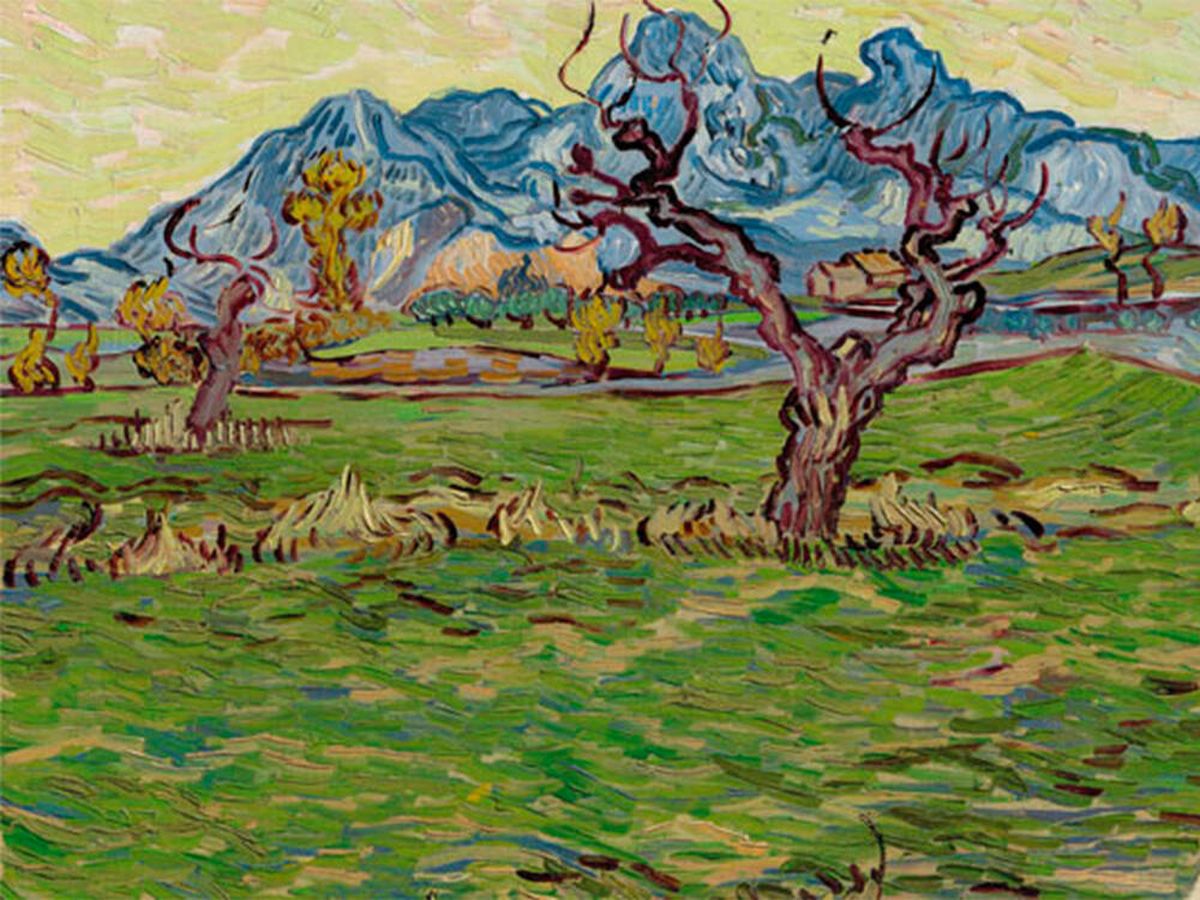 Foto: Sale a subasta una obra pintada por Van Gogh mientras estaba en el psiquiátrico (Christie's)
