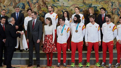 Los Reyes reciben al equipo de los Juegos Olímpicos de PyeongChang 