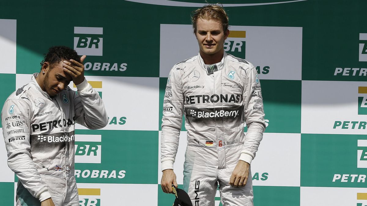 De cómo Nico Rosberg se llevó al huerto al mejor Hamilton en Brasil