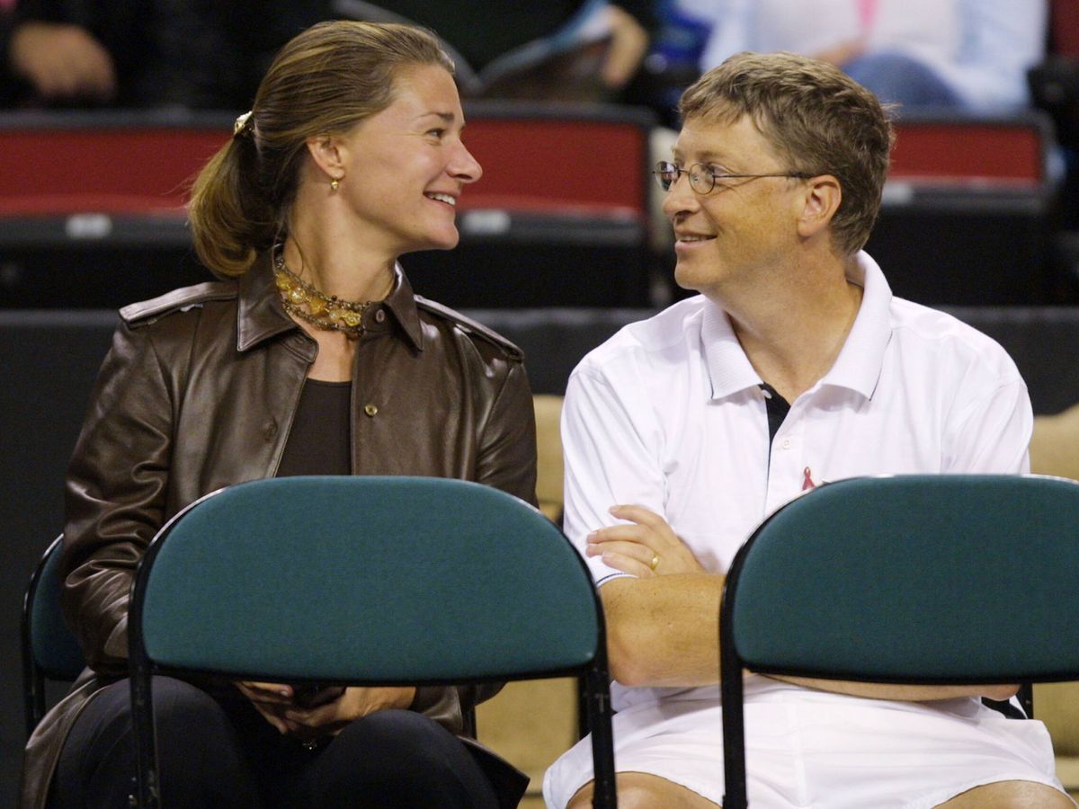 Foto: Melinda y Bill Gates en una imagen de archivo. (Getty)