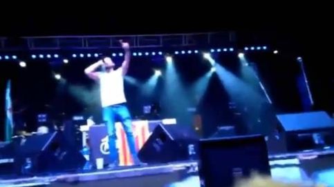El rapero Valtonyc anima al público de un concierto a matar un puto guardia civil