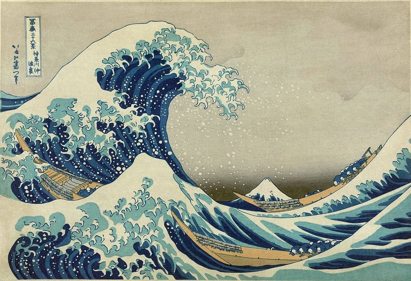 La gran ola de Kanagawa.