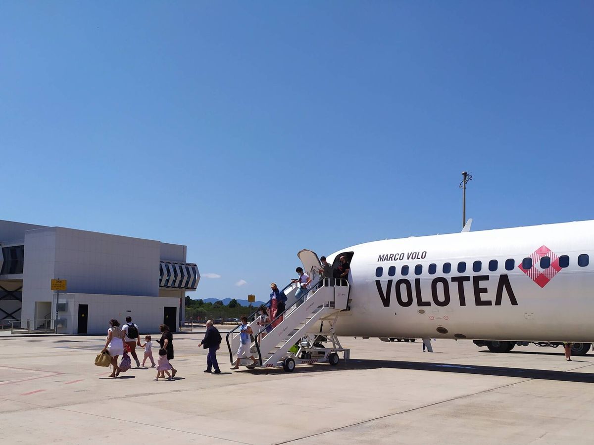 Foto: Volotea opera con Aerocas un vuelo a Bilbao. 