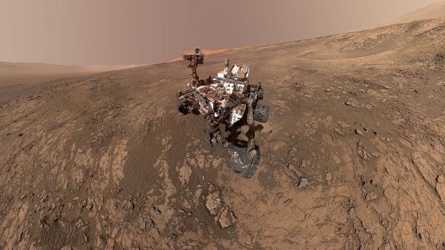 Selfi del Curiosity 'rover' de la NASA. 
