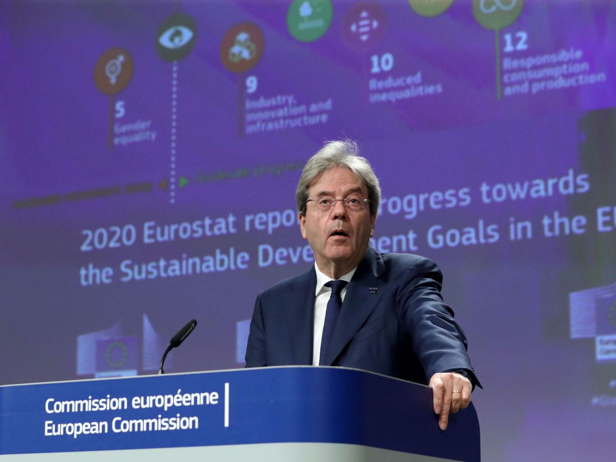 Foto: Paolo Gentiloni, comisario europeo de Economía. (EFE)