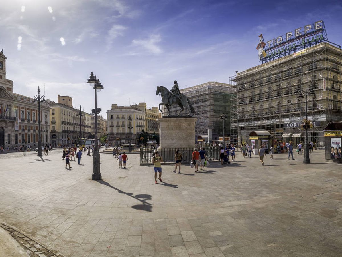 Foto: Puerta del Sol, Madrid.