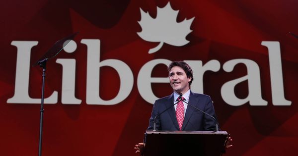 Foto: Justin Trudeau, durante la convención del Partido Liberal de 2014 (Reuters)
