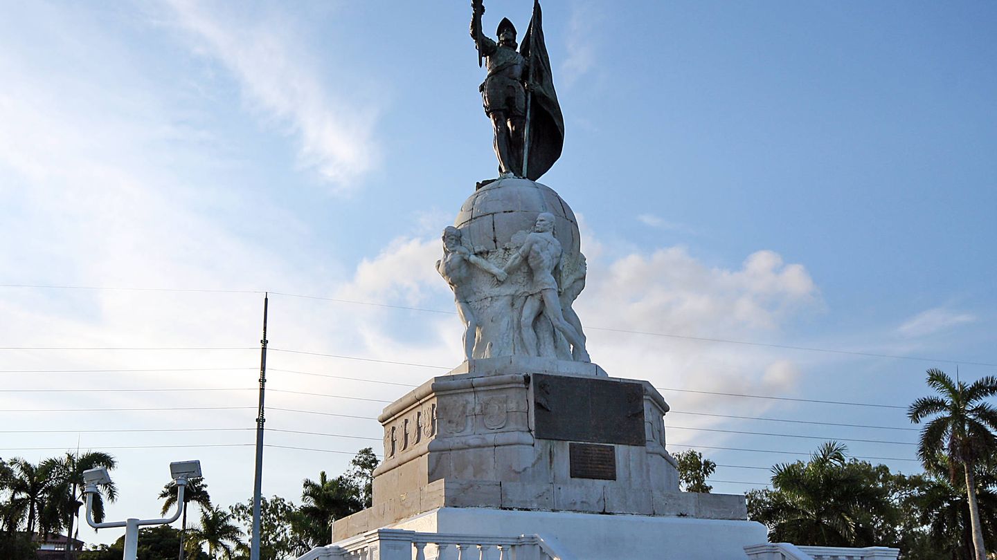 Monumento a Balboa en Panamá. (Wikimedia Commons)