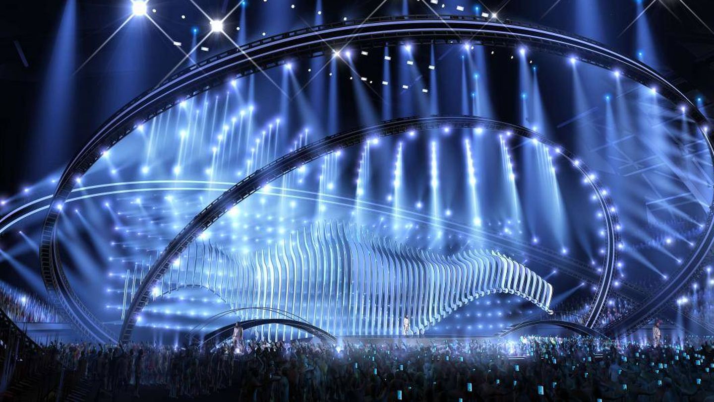 Así será el escenario de Eurovisión 2018, en el Altice Arena de Lisboa. (Eurovision.tv)