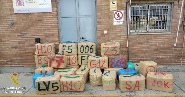 Foto: Incautación de 2.407 kilos de hachís en Algeciras