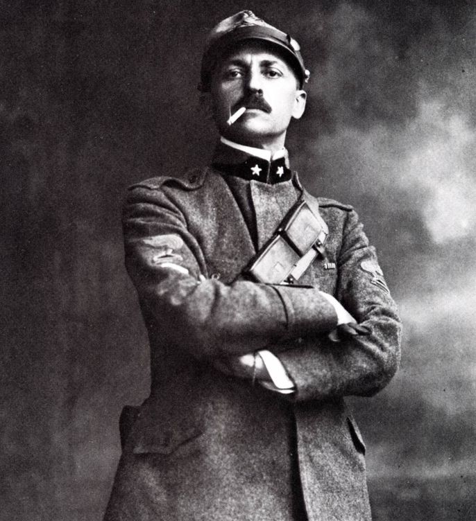 Marinetti en 1917