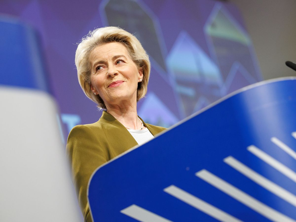 Foto: La presidenta de la Comisión Europea, Ursula Von der Leyen. 