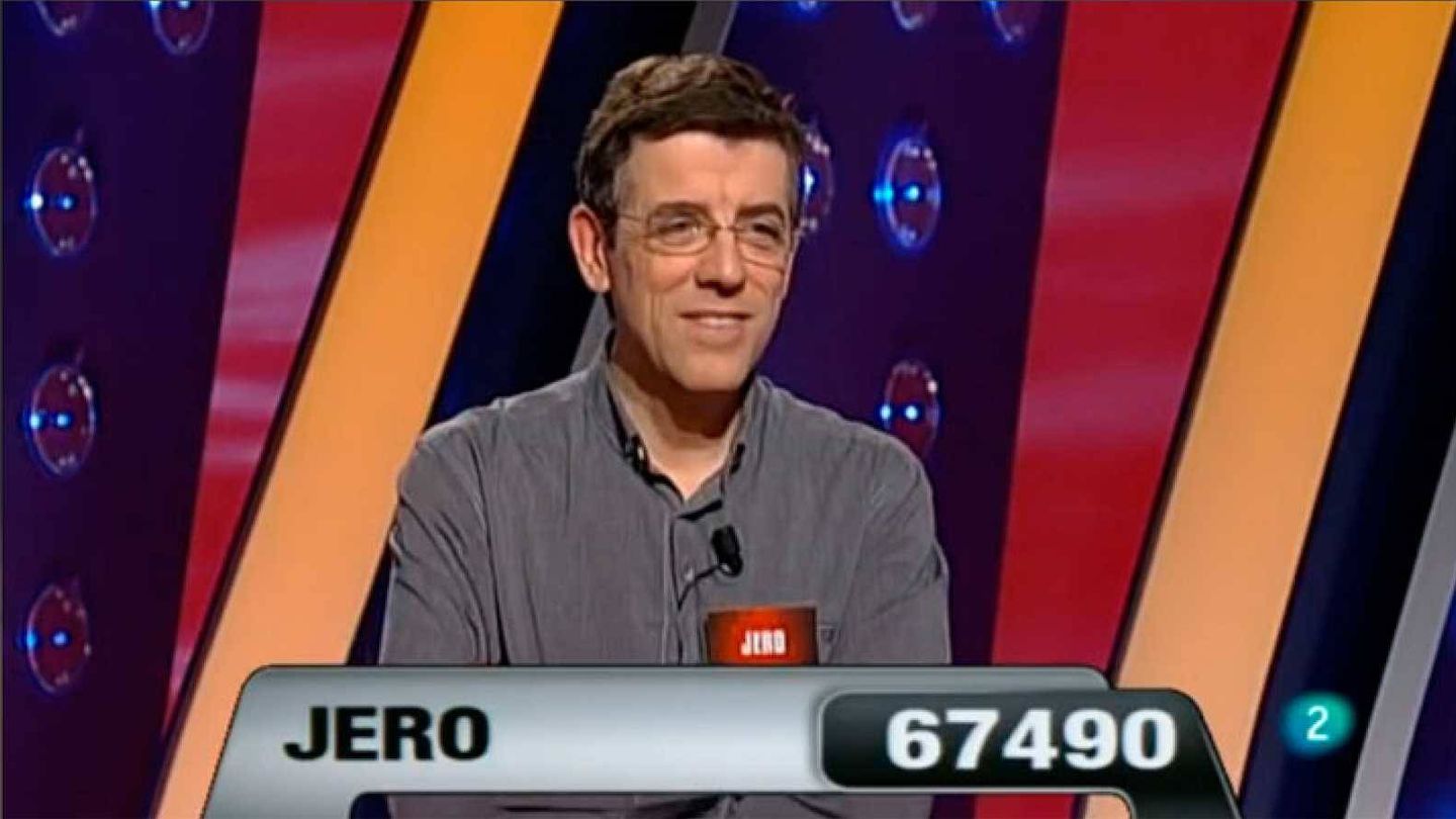 Jero Hernández, en su participación en 'Saber y ganar'. (RTVE)