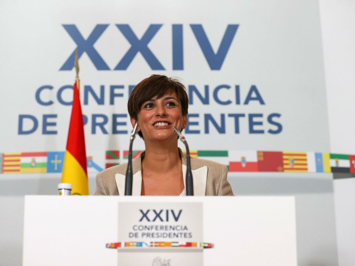 Foto: La ministra de Política Territorial y portavoz del Gobierno, Isabel Rodríguez. (EFE)