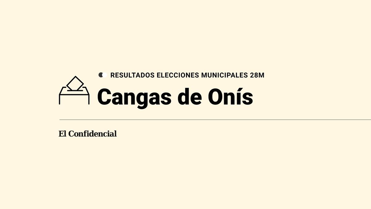 Ganador en directo y resultados en Cangas de Onís en las elecciones municipales del 28M de 2023