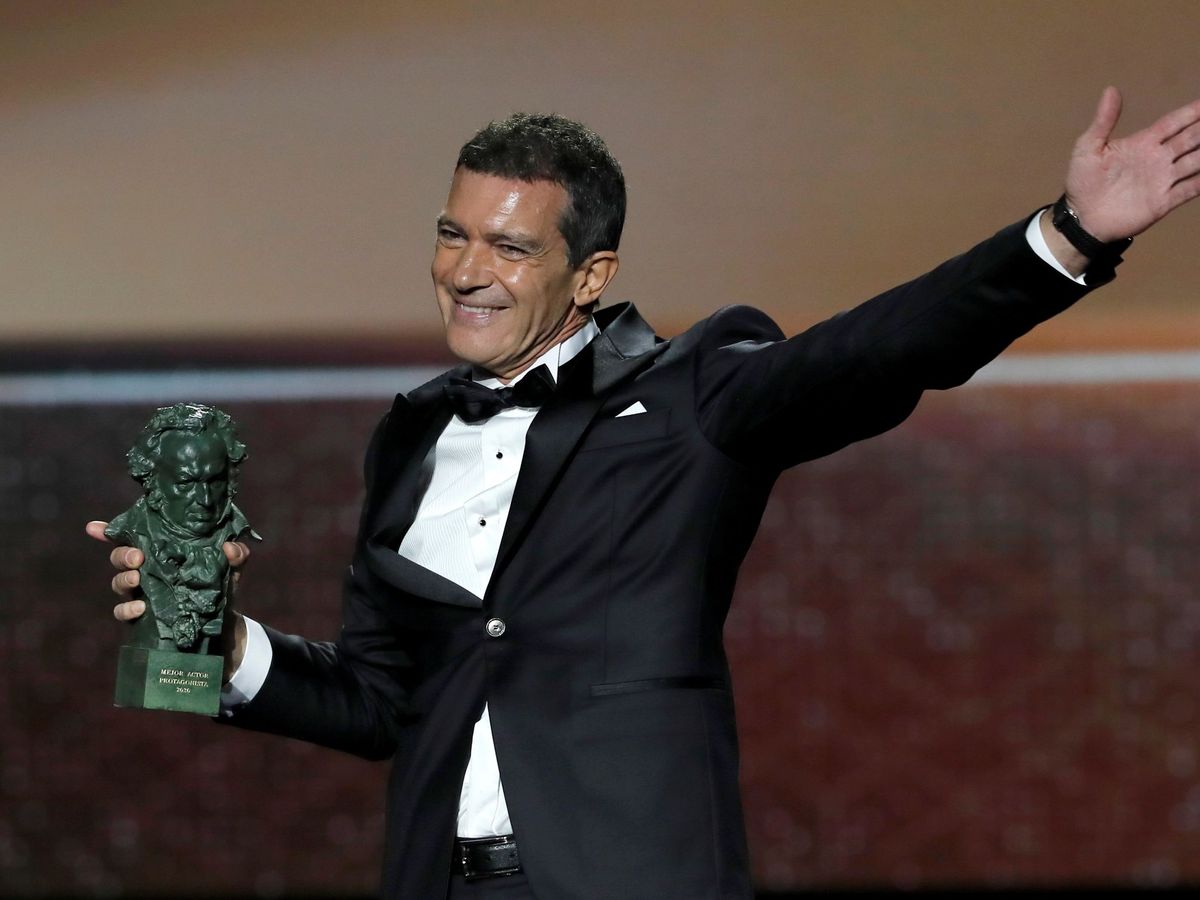 Foto: El actor Antonio Banderas, premio a la personalidad del año en los Premios Influentials. 