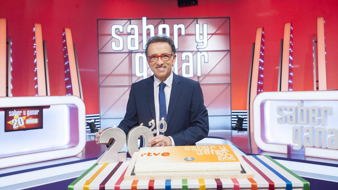 Foto: Jordi Hurtado en el aniversario de 'Saber y ganar'