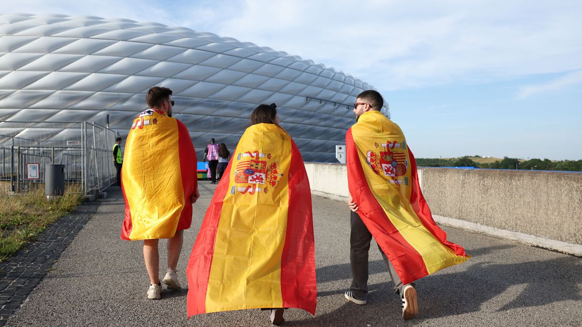 El detalle sobre la iluminación del estadio de Múnich tras el España - Francia: "Precioso el Allianz Arena"