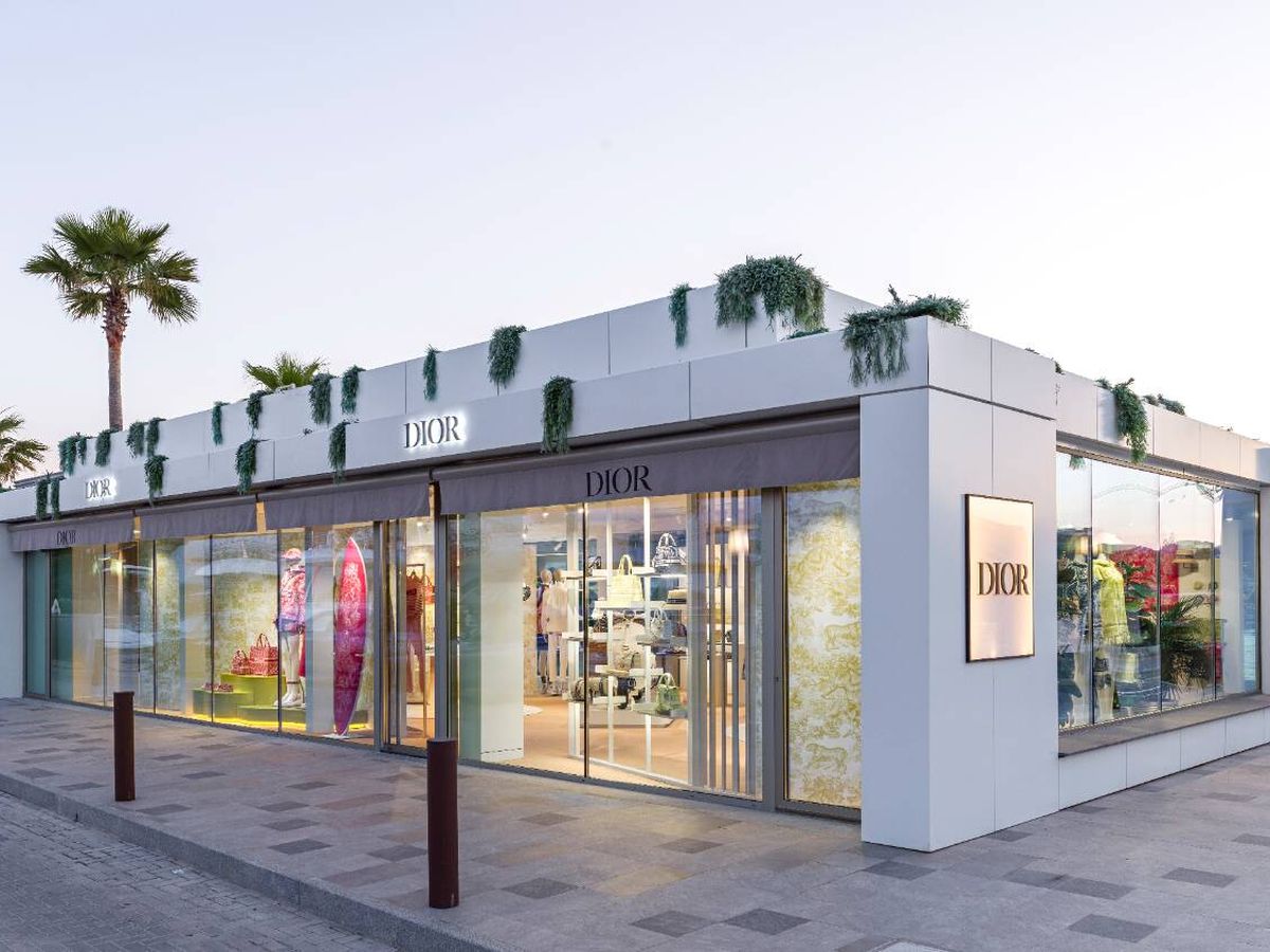 Foto: Pop-Up Store de Dior en Ibiza. (Cortesía)