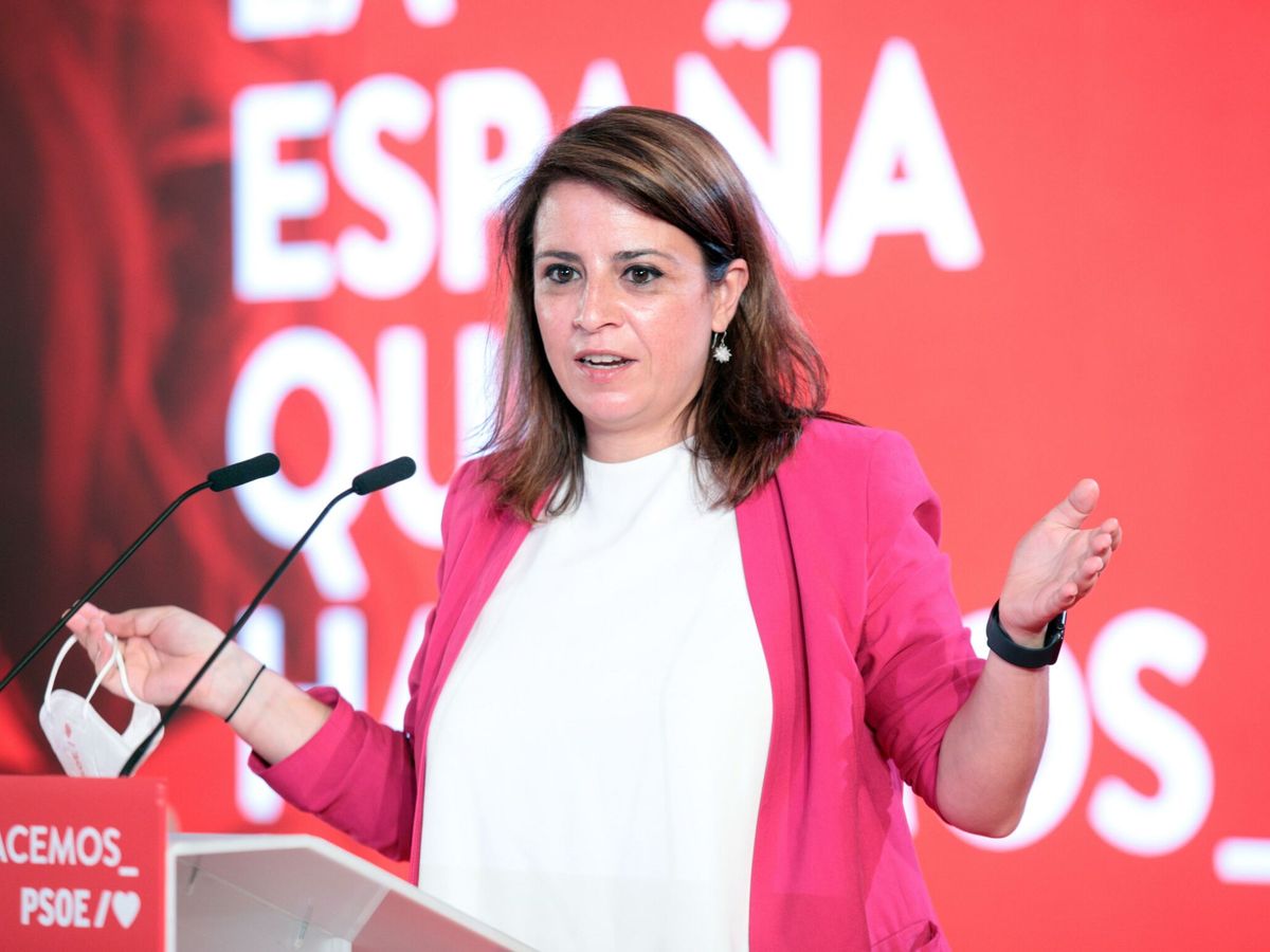 Foto: La vicesecretaria general del PSOE, Adriana Lastra. (EFE)