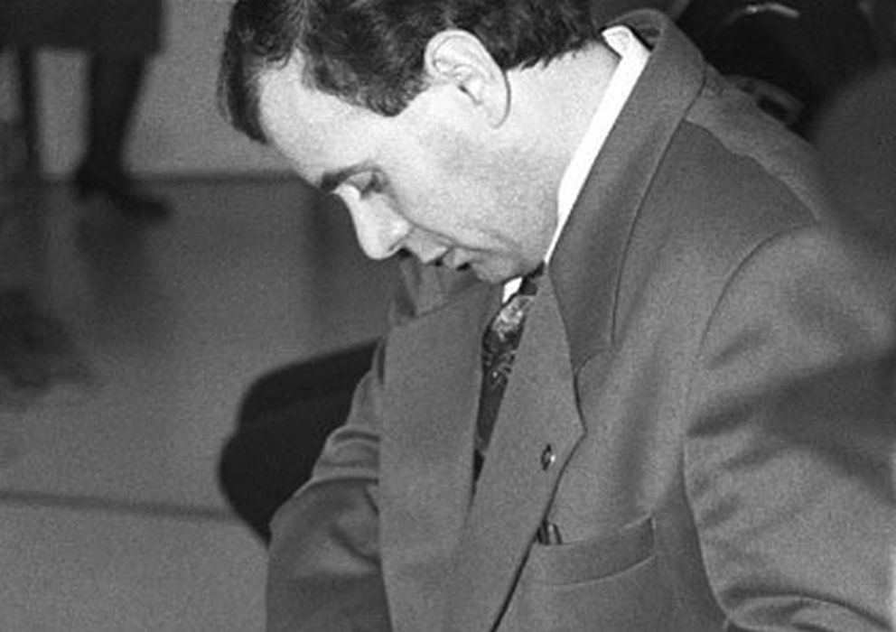 Foto: 'El señorito'. Joaquín Villalón Díez, en el juicio por el asesinato de los transexuales en 1995.