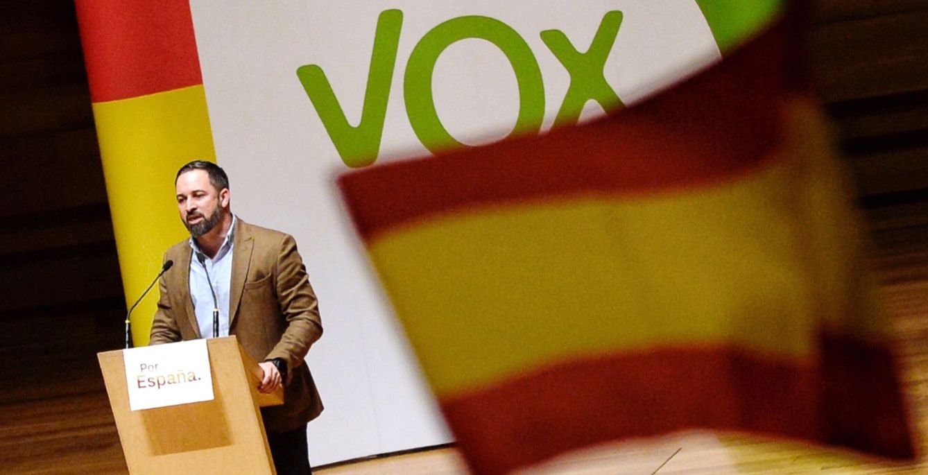 El candidato de Vox a la presidencia del Gobierno, Santiago Abascal. (EFE)
