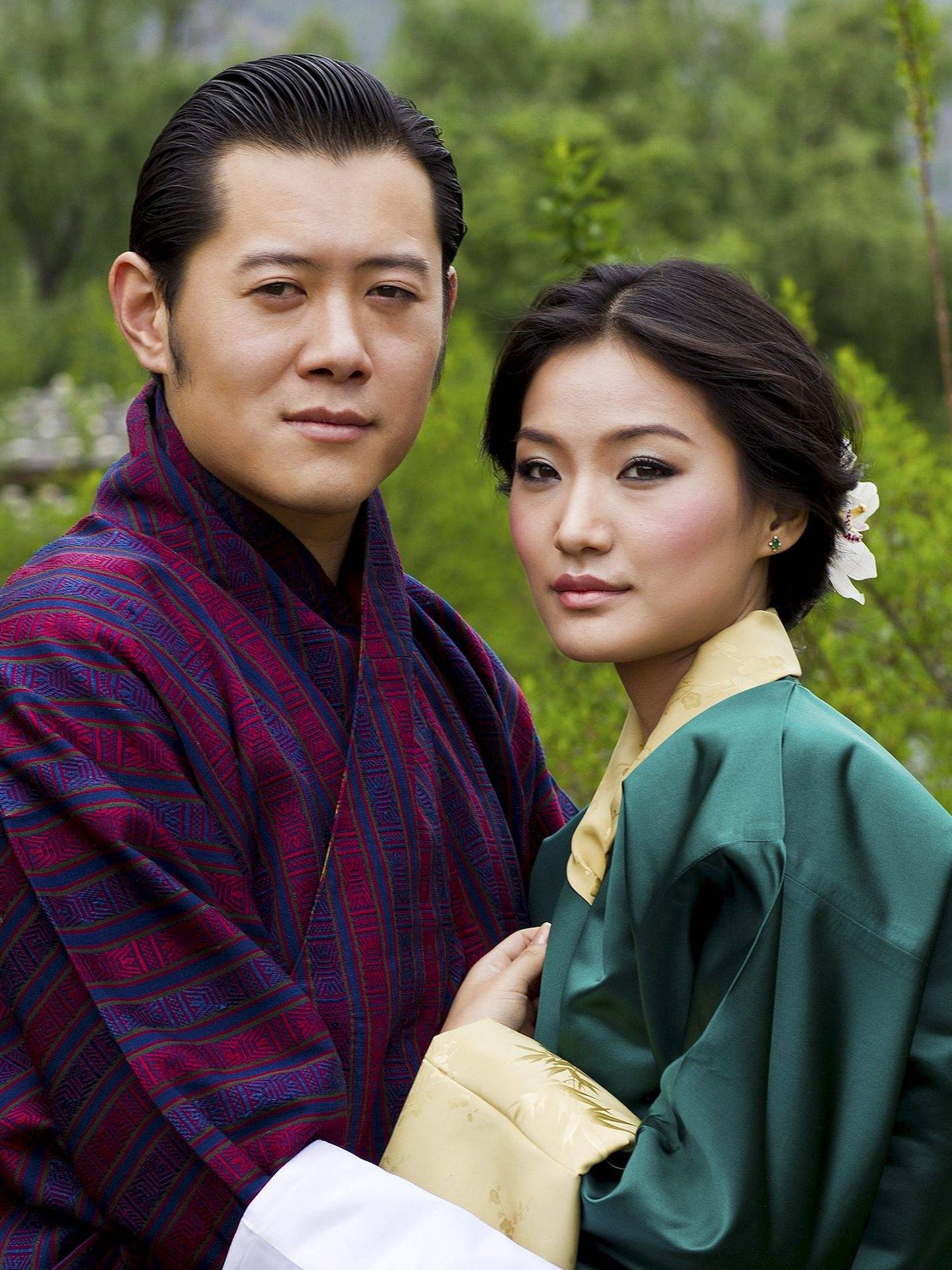 Los reyes de Bután. (Reuters)