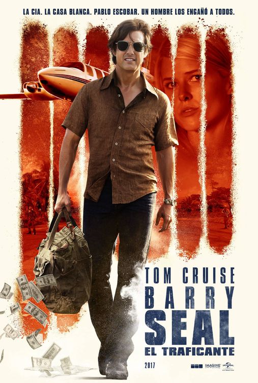 Cartel de 'Barry Seal: el traficante'.