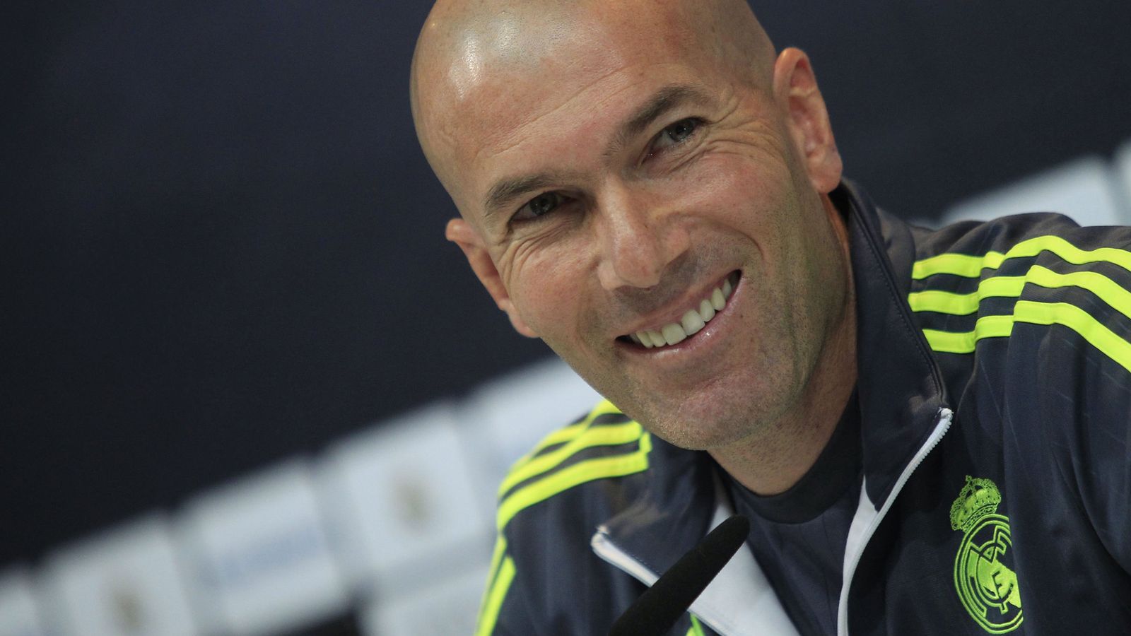 Foto: Zidane, en la rueda de prensa (EFE). 