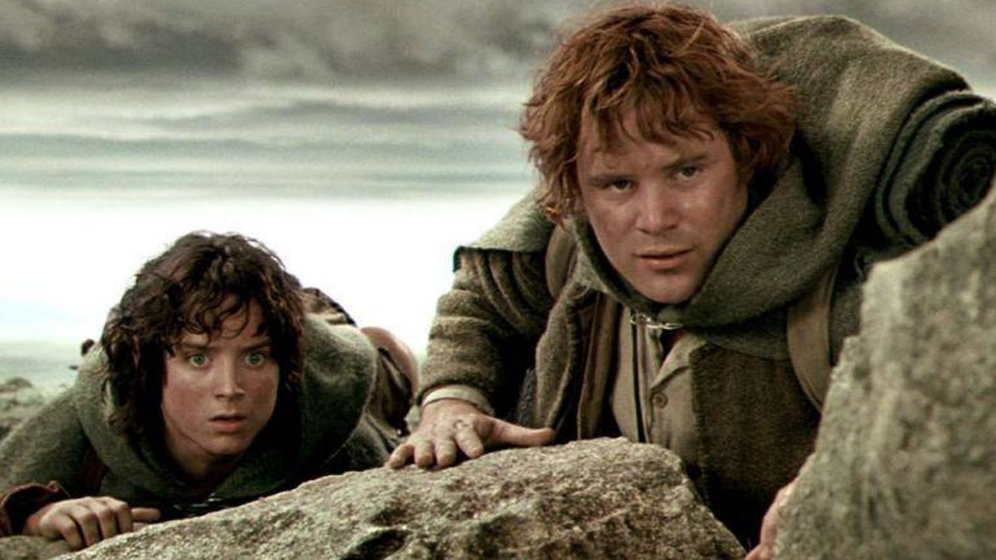 Frodo y Sam en 'El señor de los anillos'.