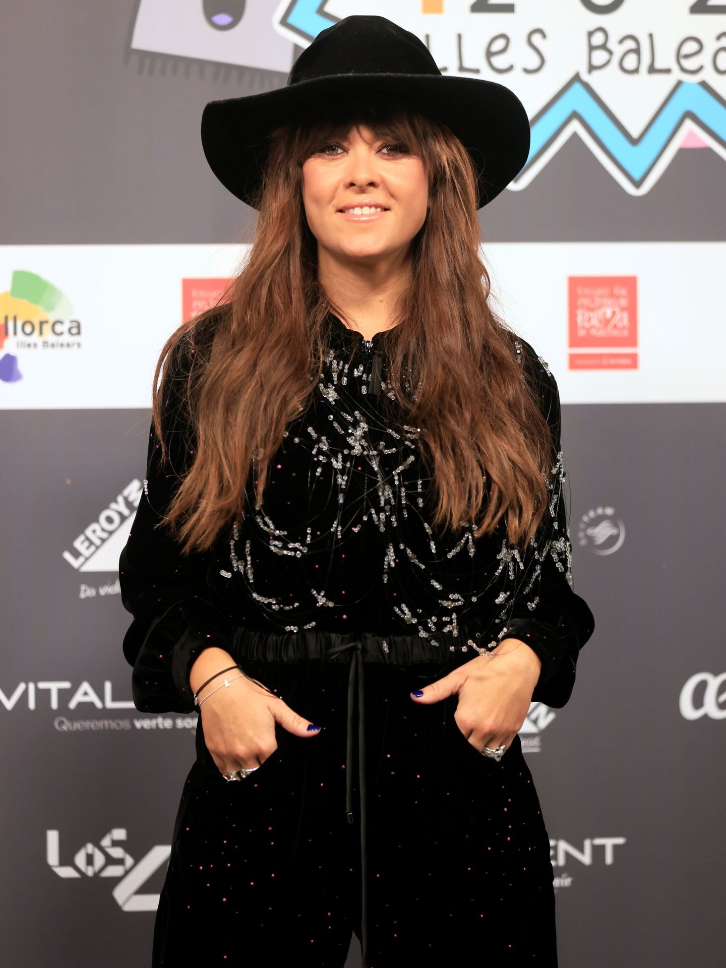 Vanesa Martín durante  Los40 Music Awards. (EFE/Cati Cladera)