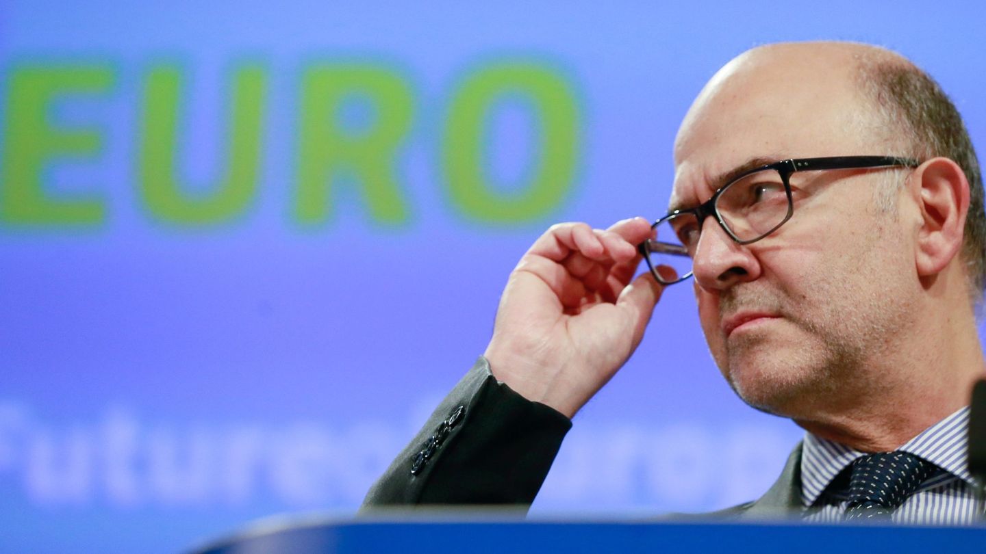 El comisario europeo de Economía, Pierre Moscovici. (EFE)
